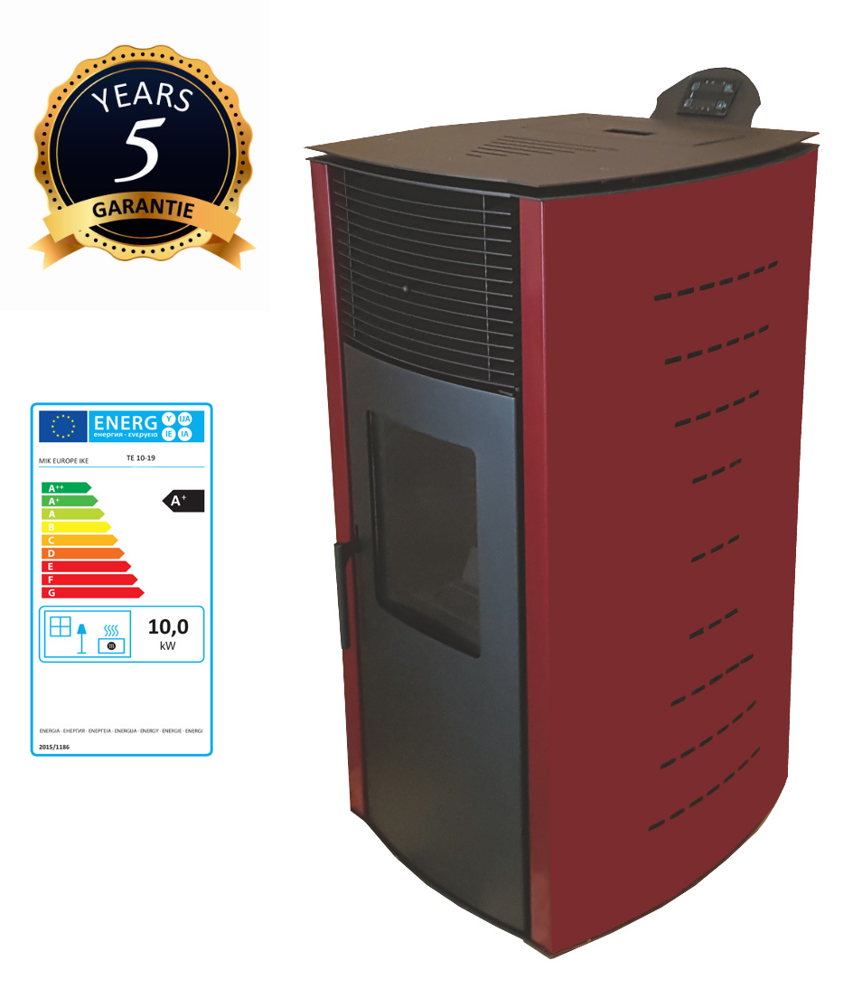 Mytherm Σόμπα Πέλλετ Αερόθερμη 10 Kw, Aθηνά
